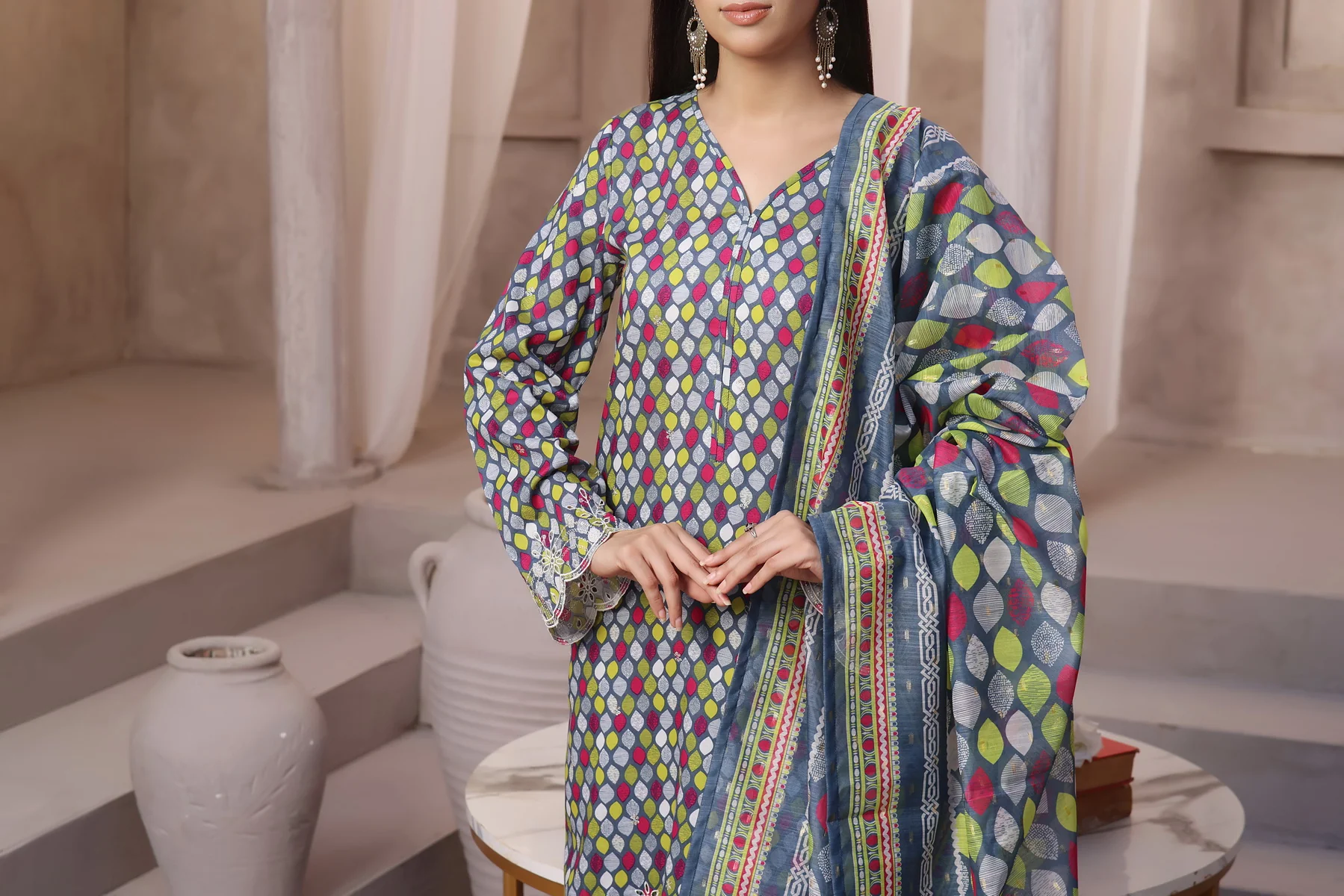 Aiza Momina Chikankari D-65 - Image 4
