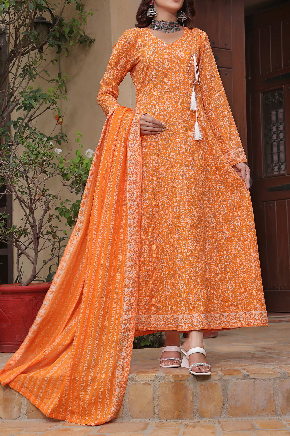 Aiza Momina Three Pcs D-15 - Image 4