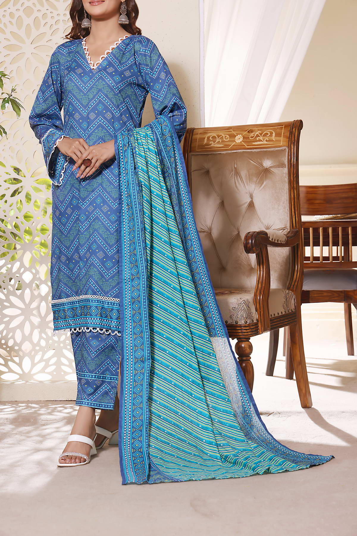 Aiza Momina Three Pcs D-16