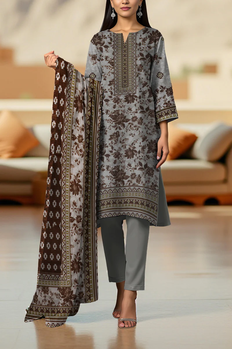 Fiza Mariyam Khaddar D-374 - Image 2