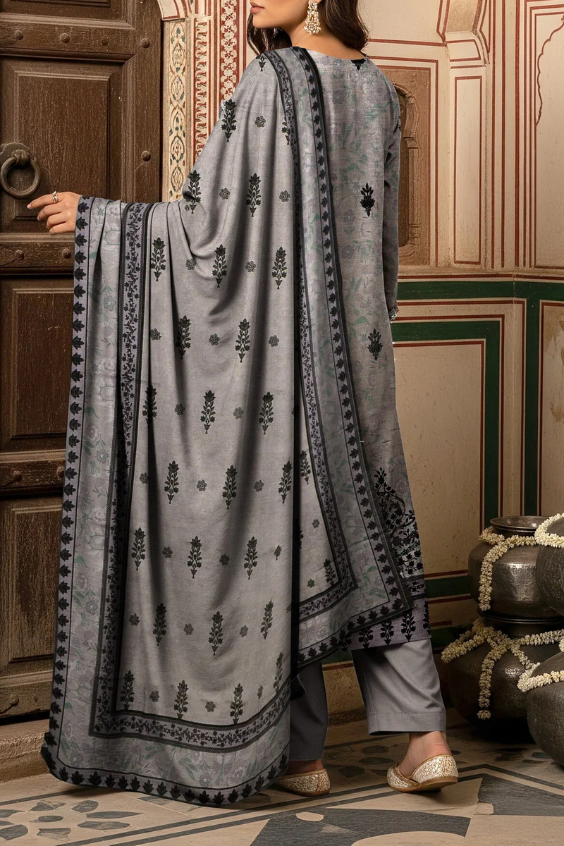 Fiza Mariyam Khaddar D-398 - Image 3