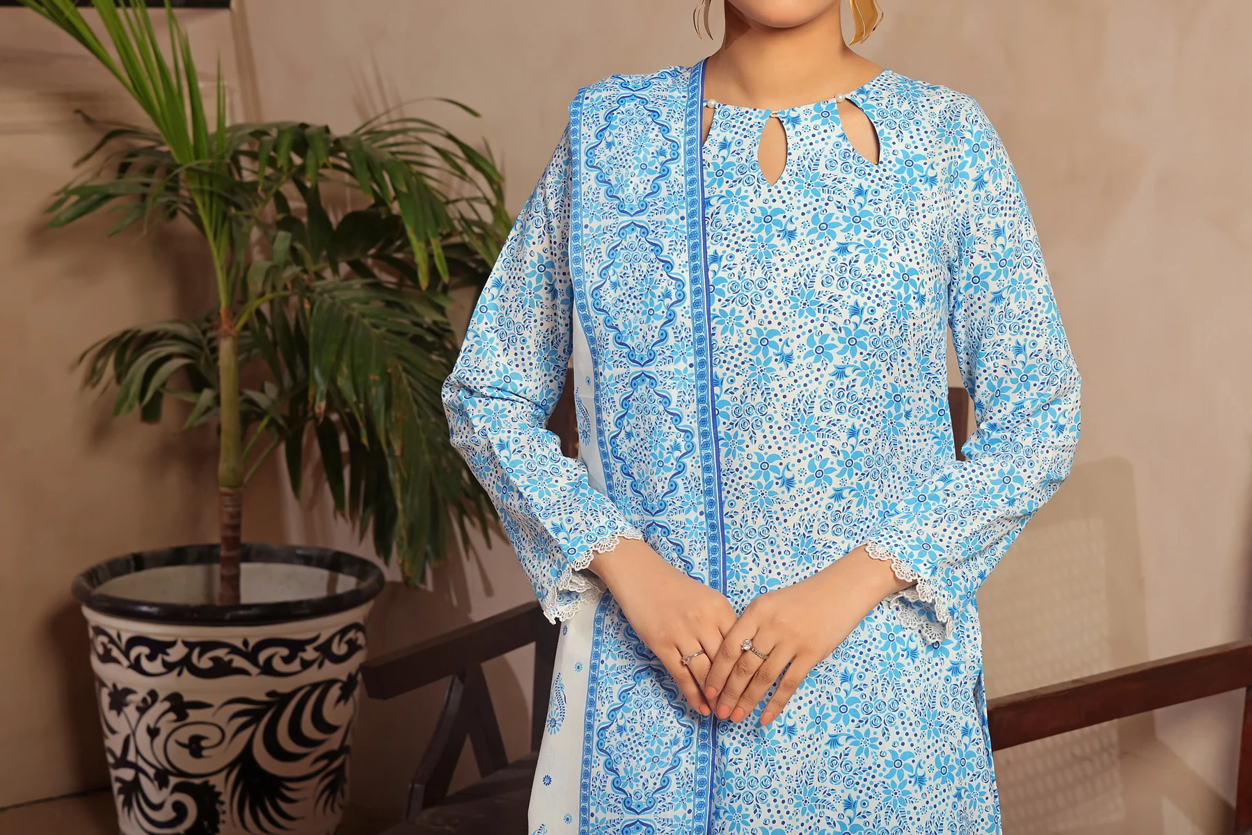 Khushboo Wrinkle Free D-1001-B - Image 4
