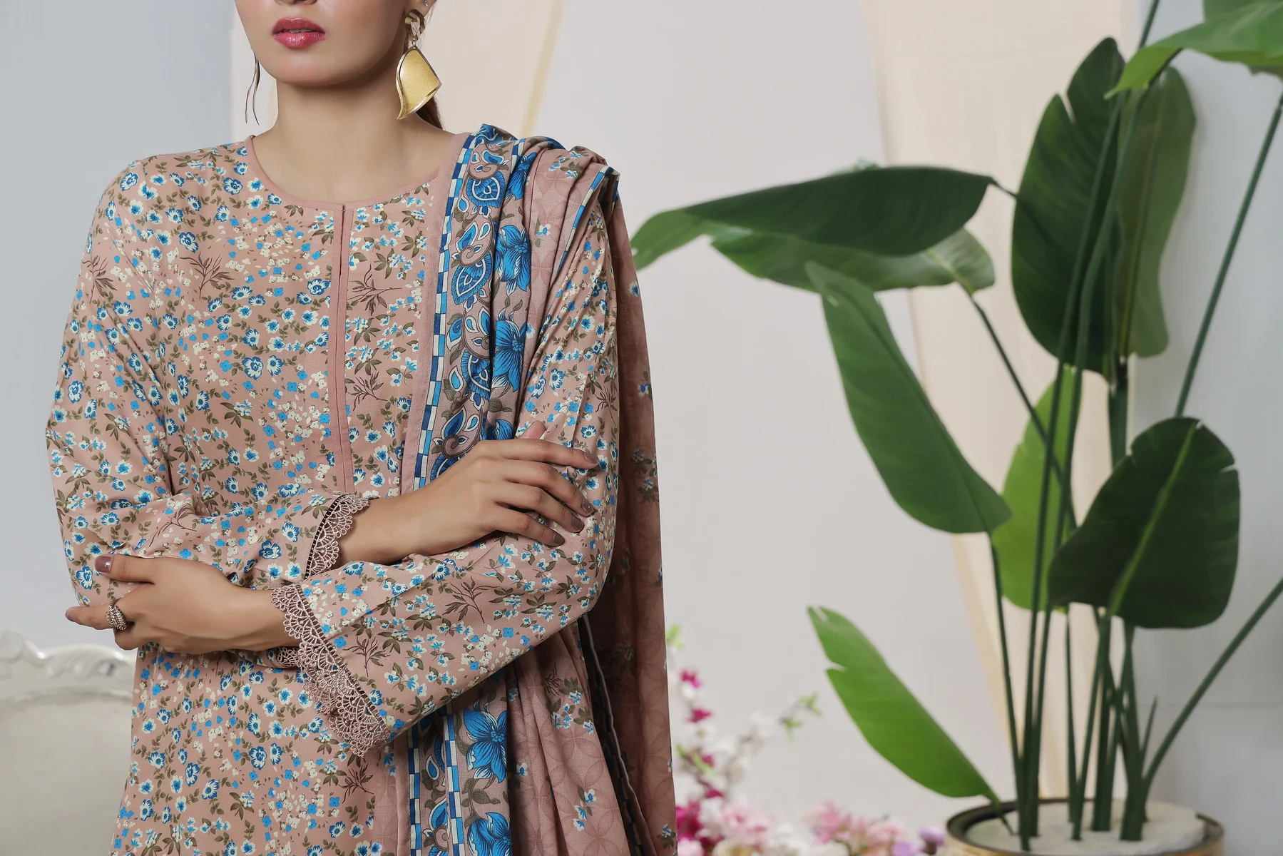 Khushboo Wrinkle Free D-1004-B - Image 4