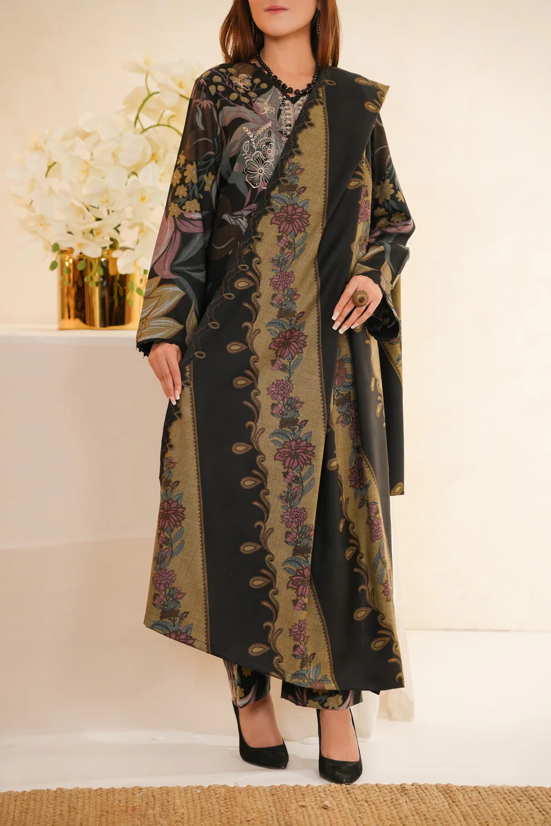 Mahnoor Emb Dhanak D-364 - Image 4