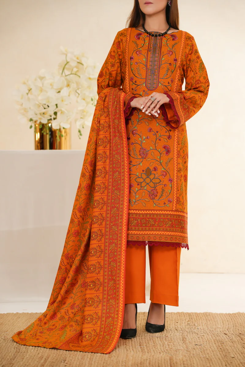 Mahnoor Emb Dhanak D-365