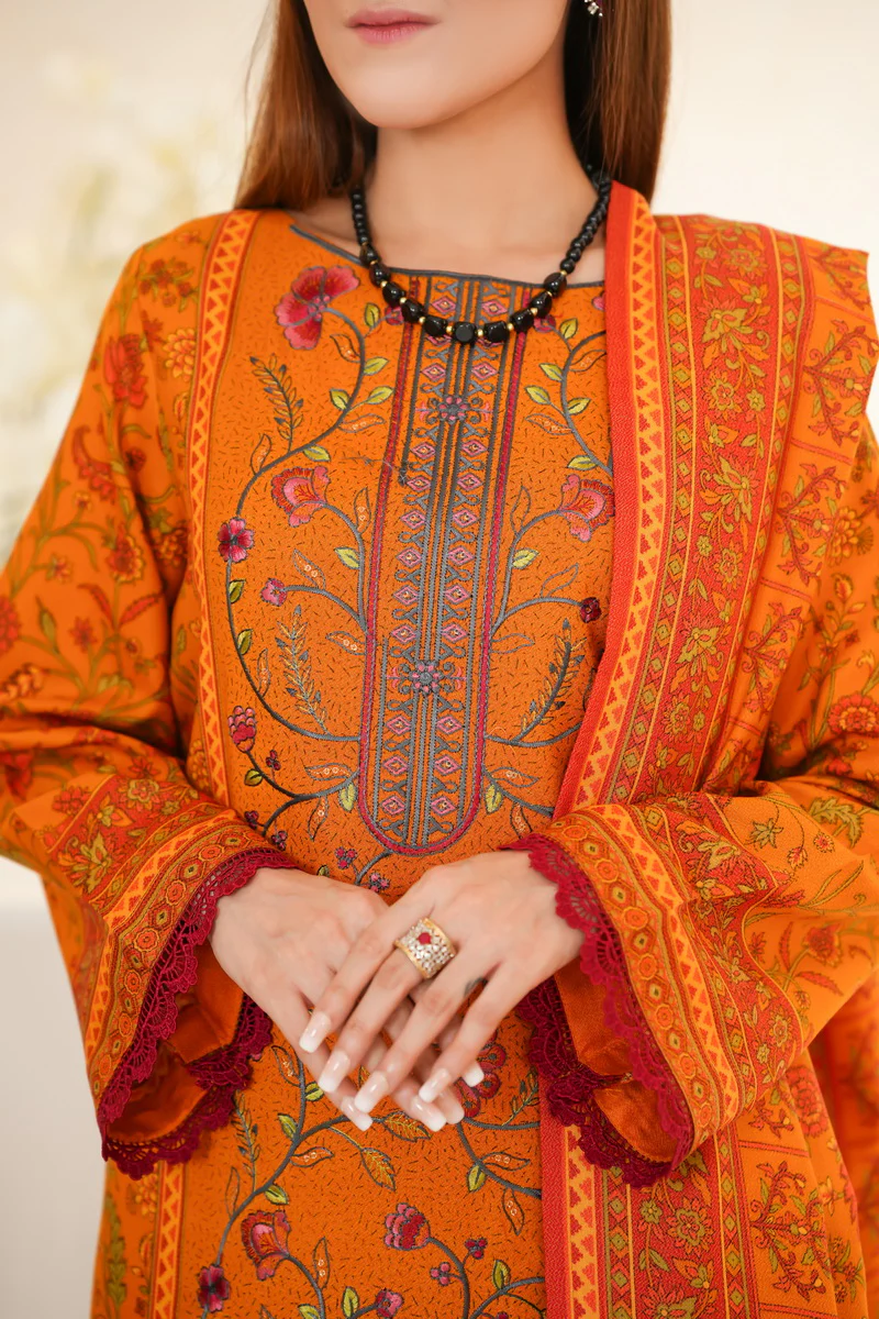 Mahnoor Emb Dhanak D-365 - Image 2