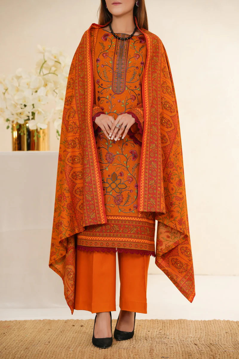 Mahnoor Emb Dhanak D-365 - Image 4