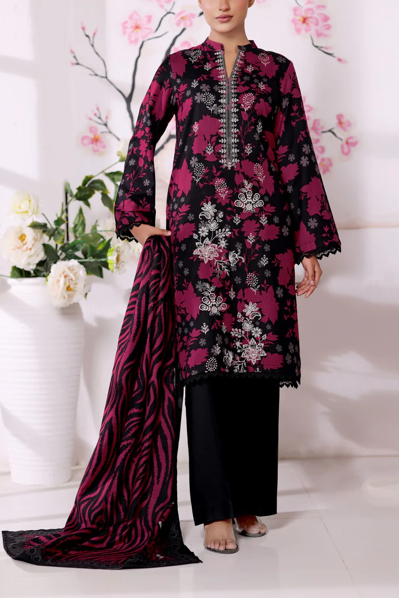 Mahnoor Emb Dhanak D-389 - Image 3