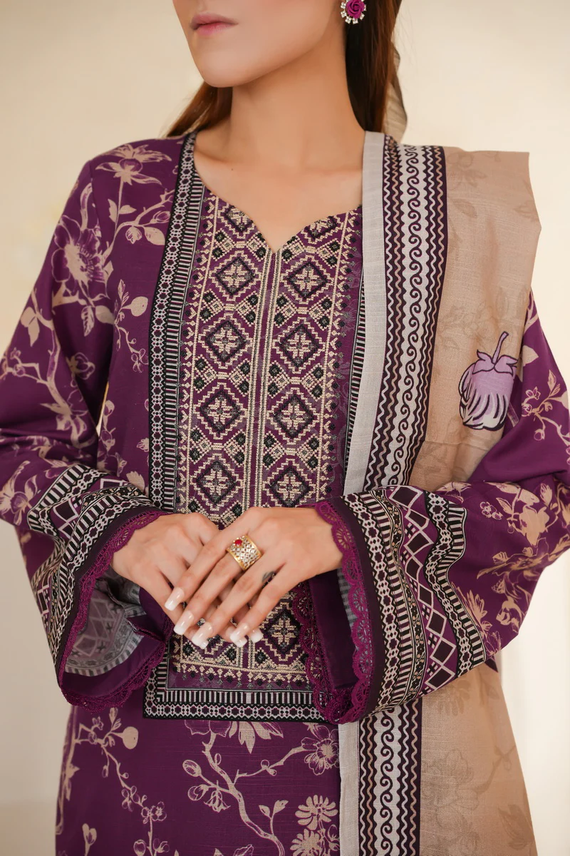Mahnoor Emb Khaddar D-360 - Image 2