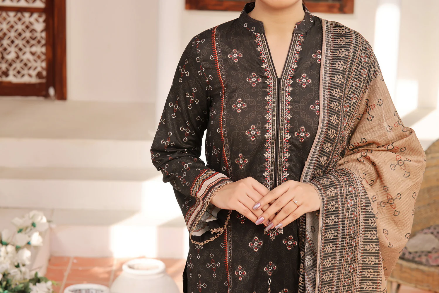 Misri Emb Lawn D-479 - Image 5