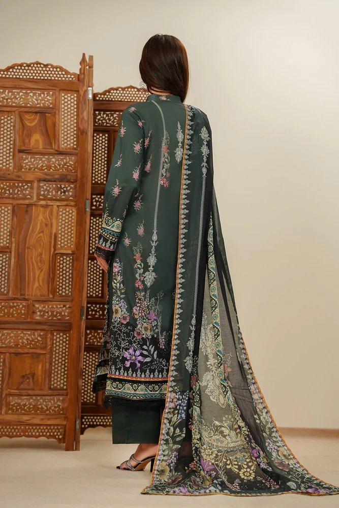 Misri Print Lawn D-2411 - Image 3