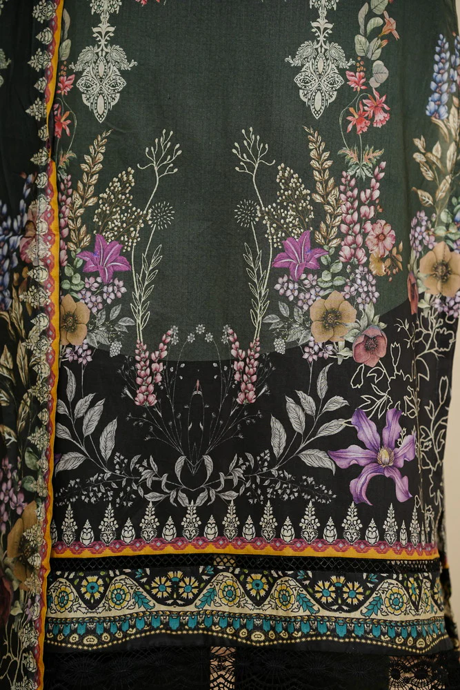 Misri Print Lawn D-2411 - Image 4