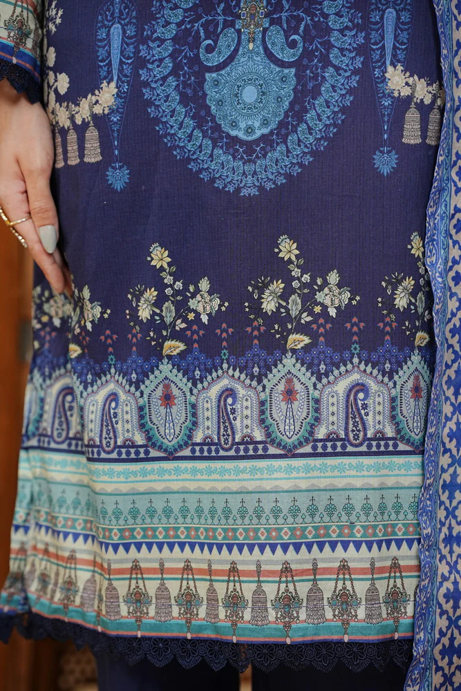Misri Print Lawn D-2413 - Image 4