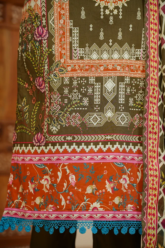 Misri Print Lawn D-2416 - Image 4