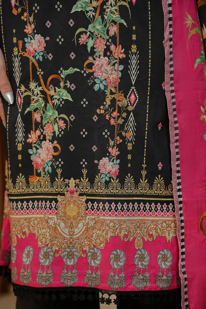 Misri Print Lawn D-2419 - Image 3