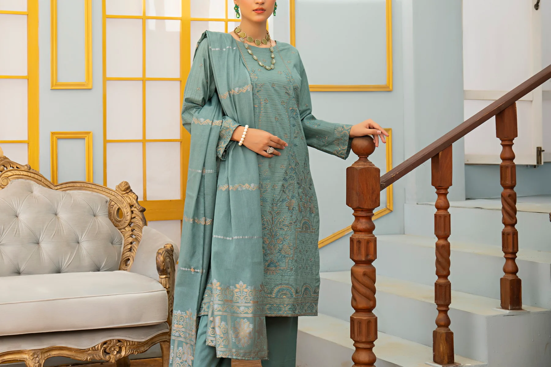 Naqsh Emb Lawn D-270 - Image 4