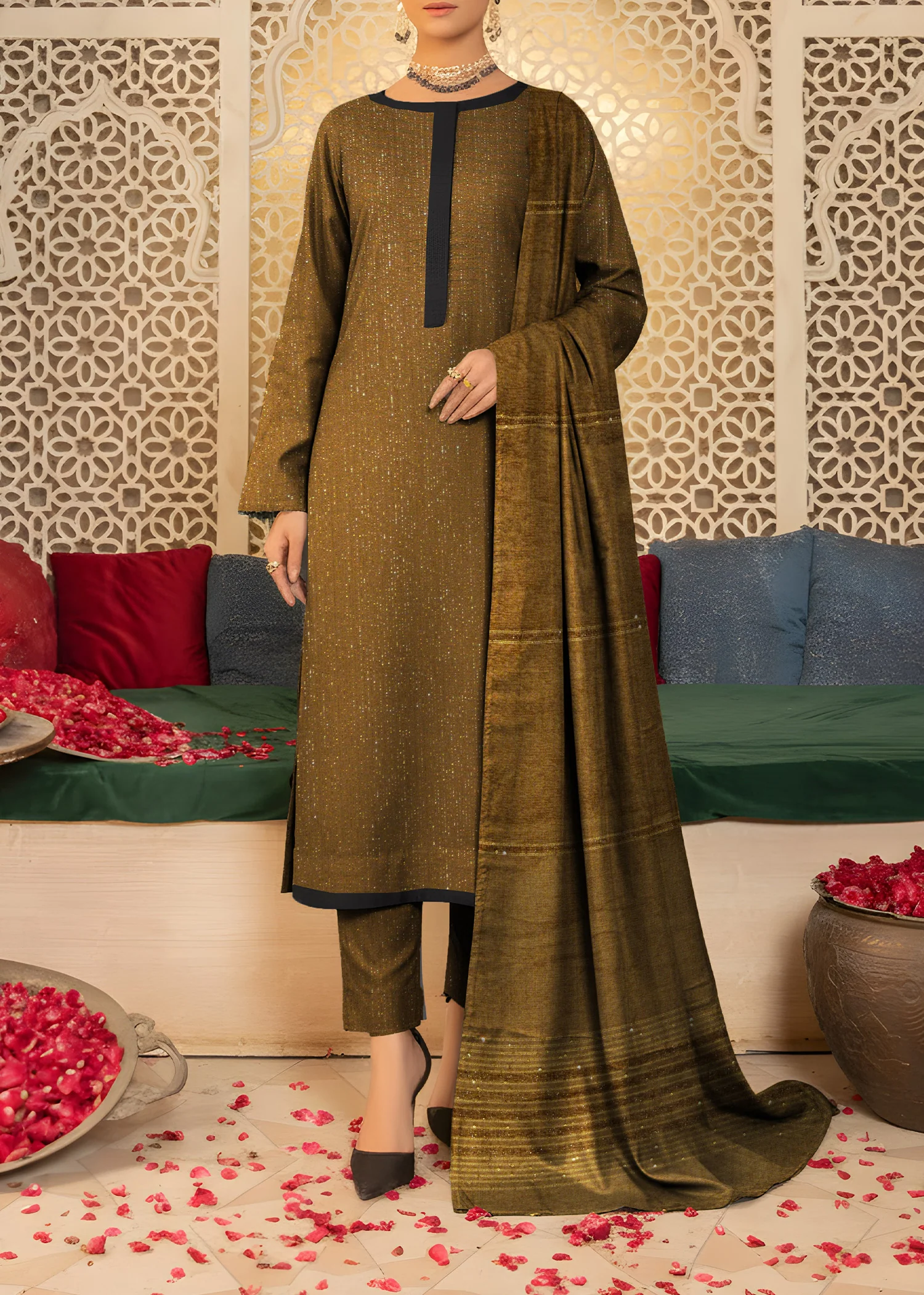 Nayab Peach D-459