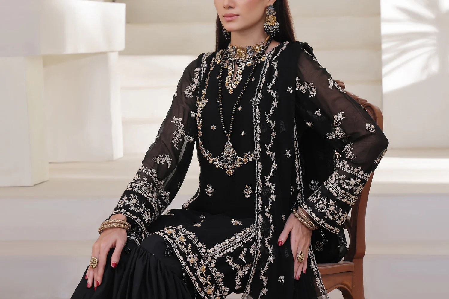 NURIN Emb Chiffon 03 - Image 4