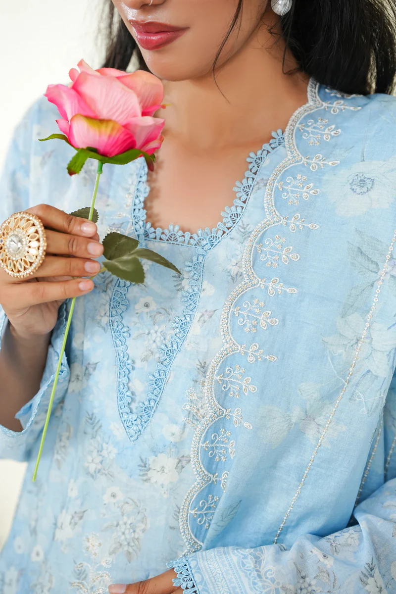 Ramsha Lawnkari D-784 - Image 3