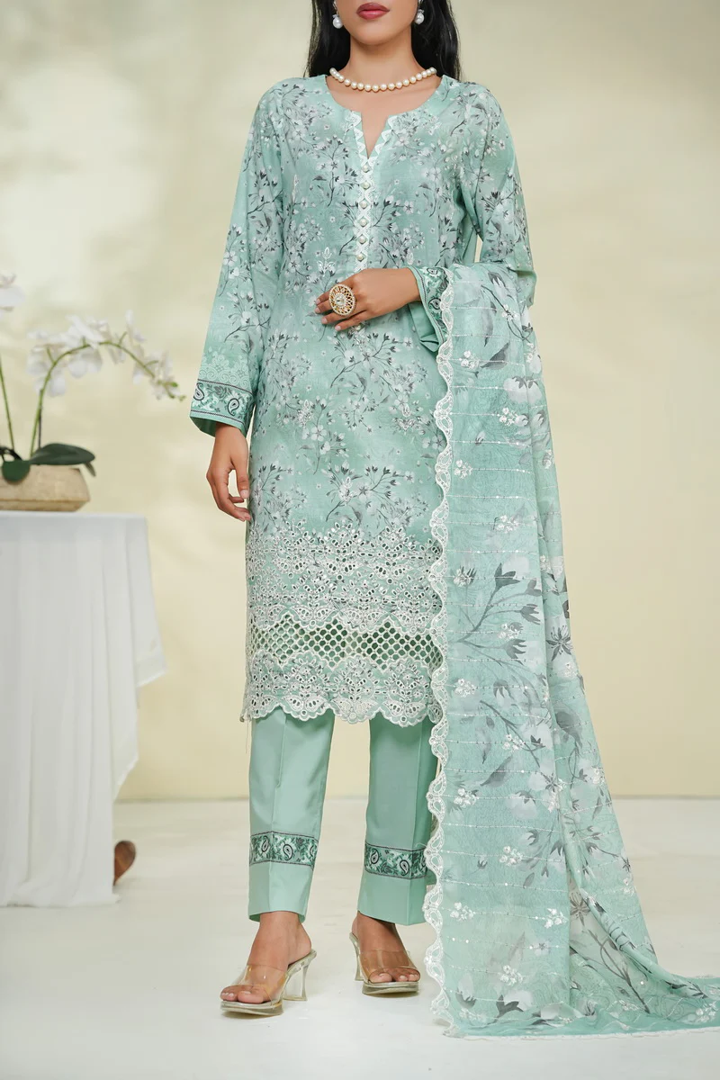 Ramsha Lawnkari D-787 - Image 3