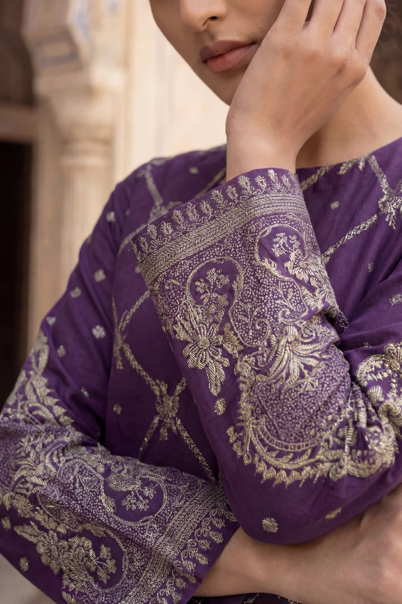 Roshan Jacquard Lawn D-494 - Image 3