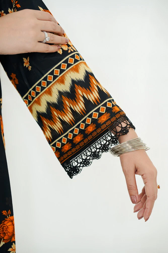 Sauda Saad Emb Lawn D-173 - Image 5