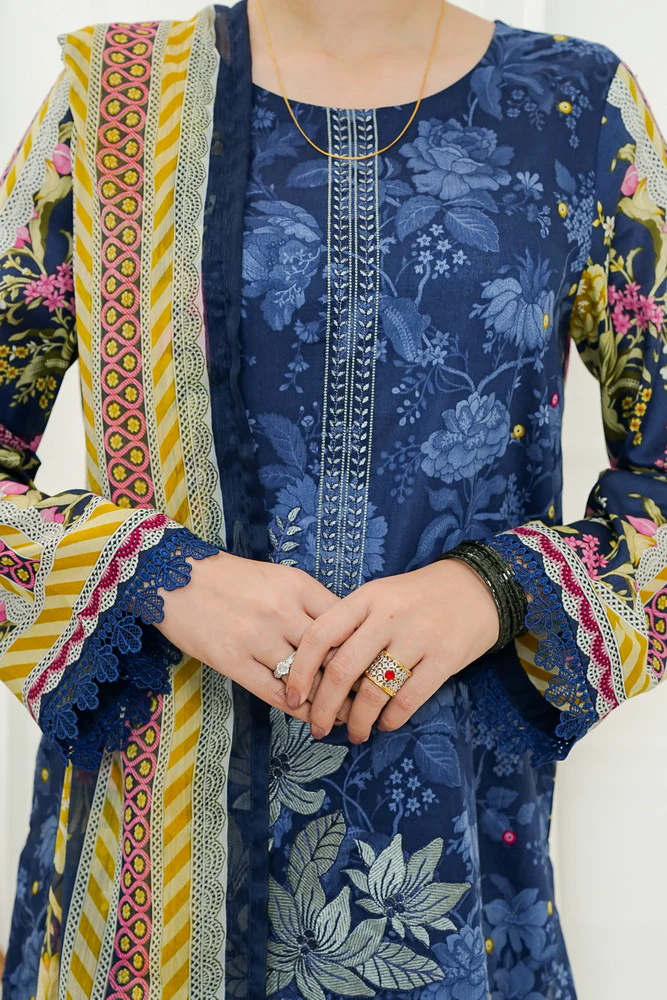 Sauda Saad Emb Lawn D-176 - Image 4