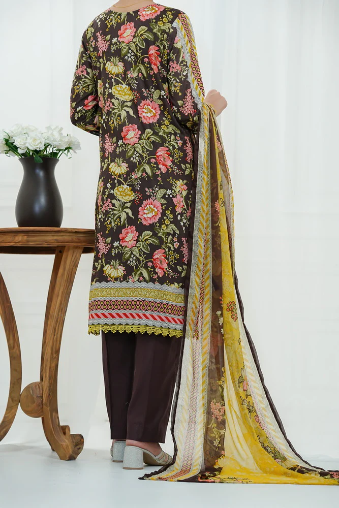 Sauda Saad Emb Lawn D-177 - Image 3