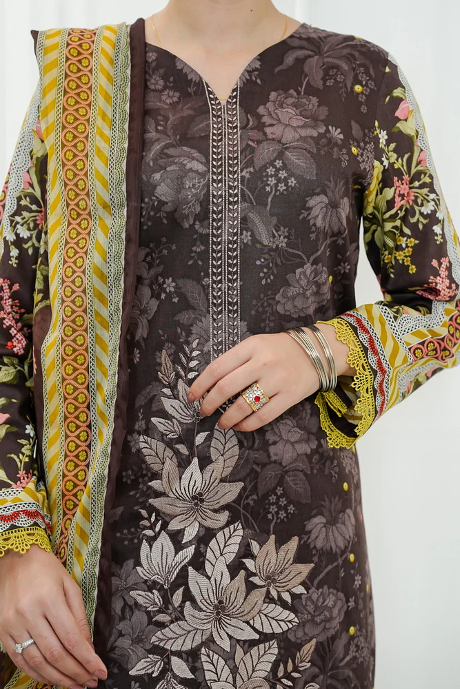 Sauda Saad Emb Lawn D-177 - Image 4