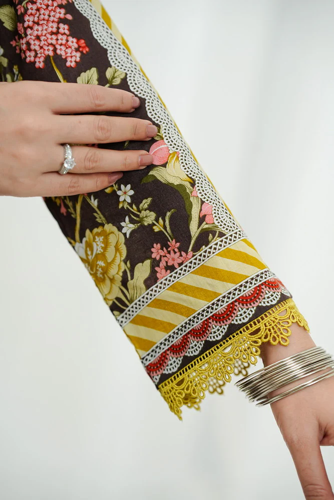 Sauda Saad Emb Lawn D-177 - Image 5