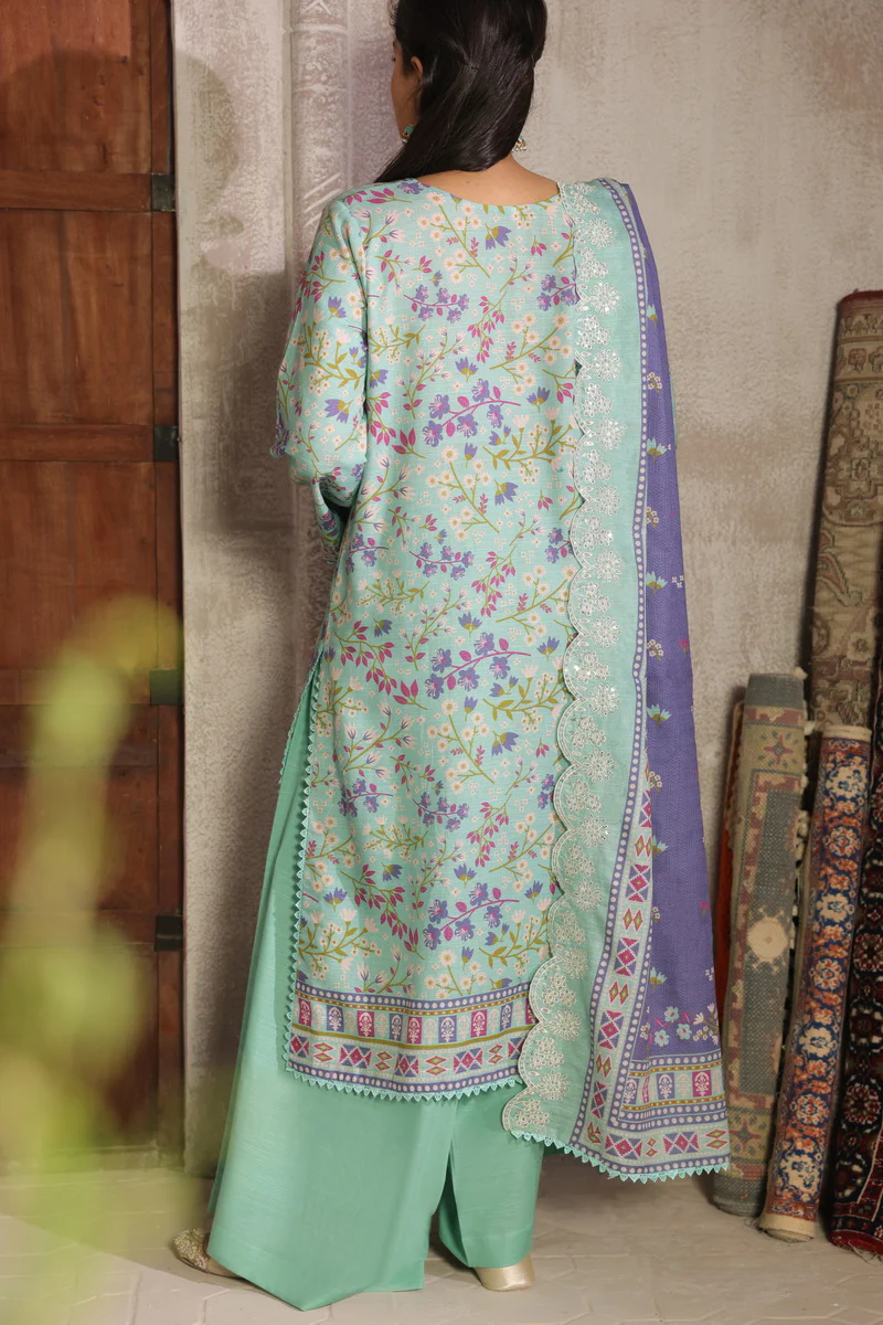 Shahkar Emb Khaddar D-007 - Image 3