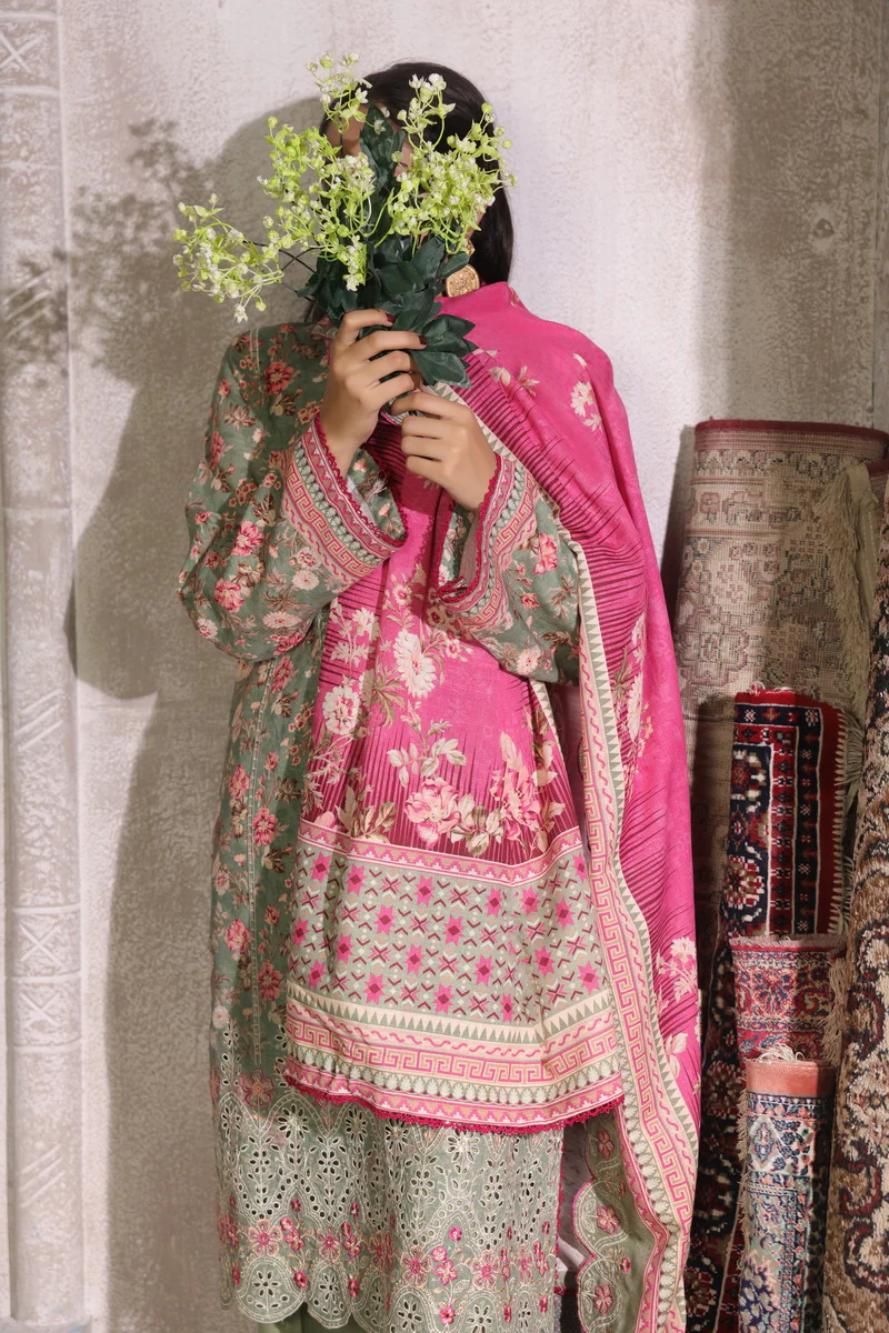 Shahkar Emb Khaddar D-008 - Image 2