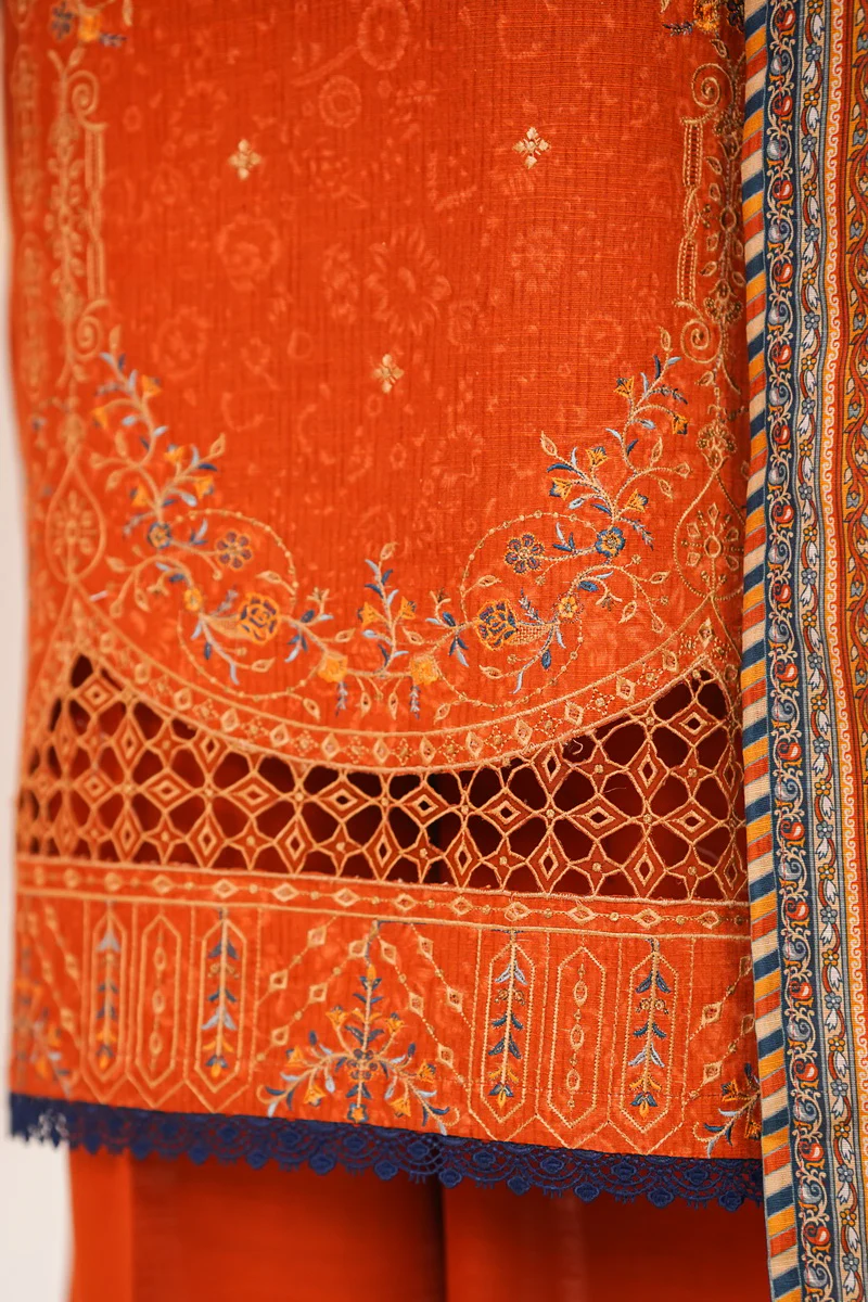 Shahkar Emb Khaddar D-013 - Image 5