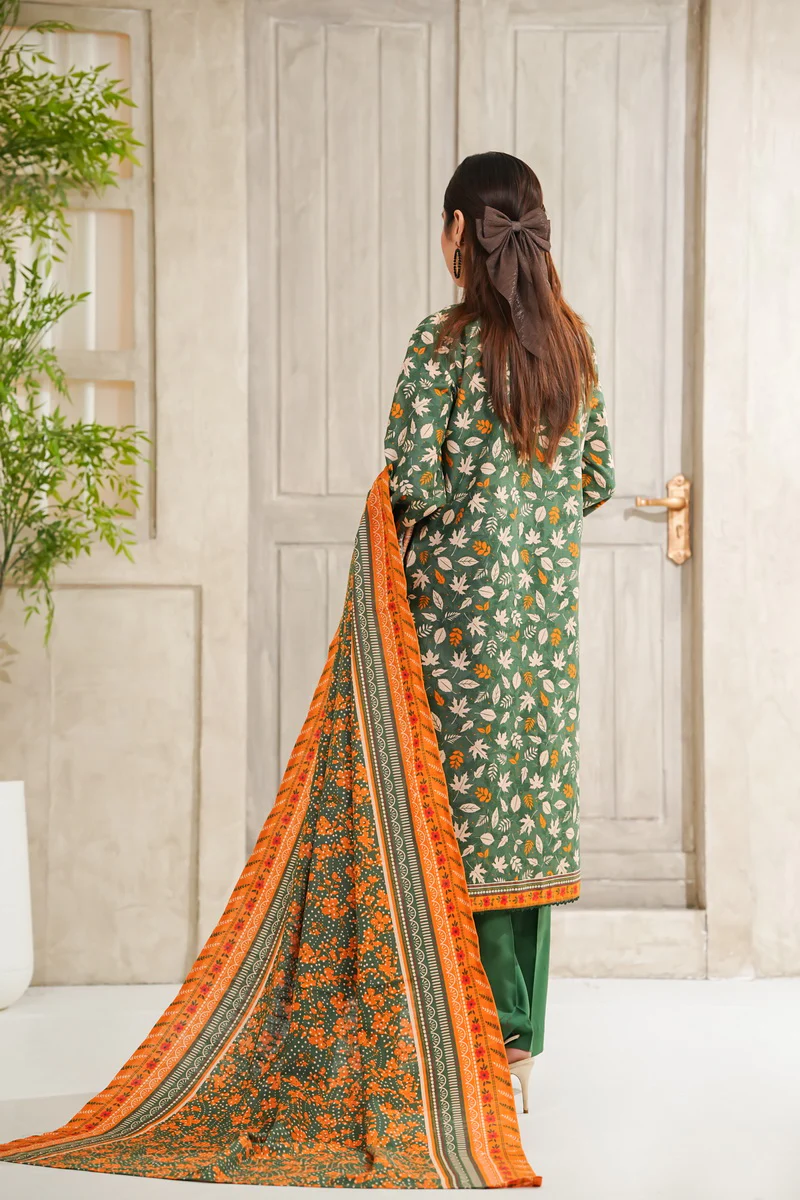 Shahkar Print Khaddar D-5515 - Image 3