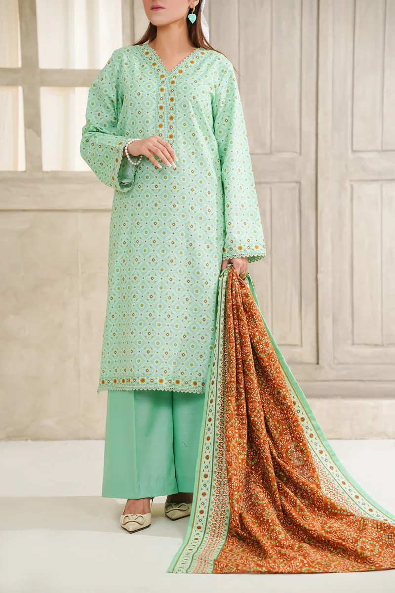 Shahkar Print Khaddar D-5516 - Image 4