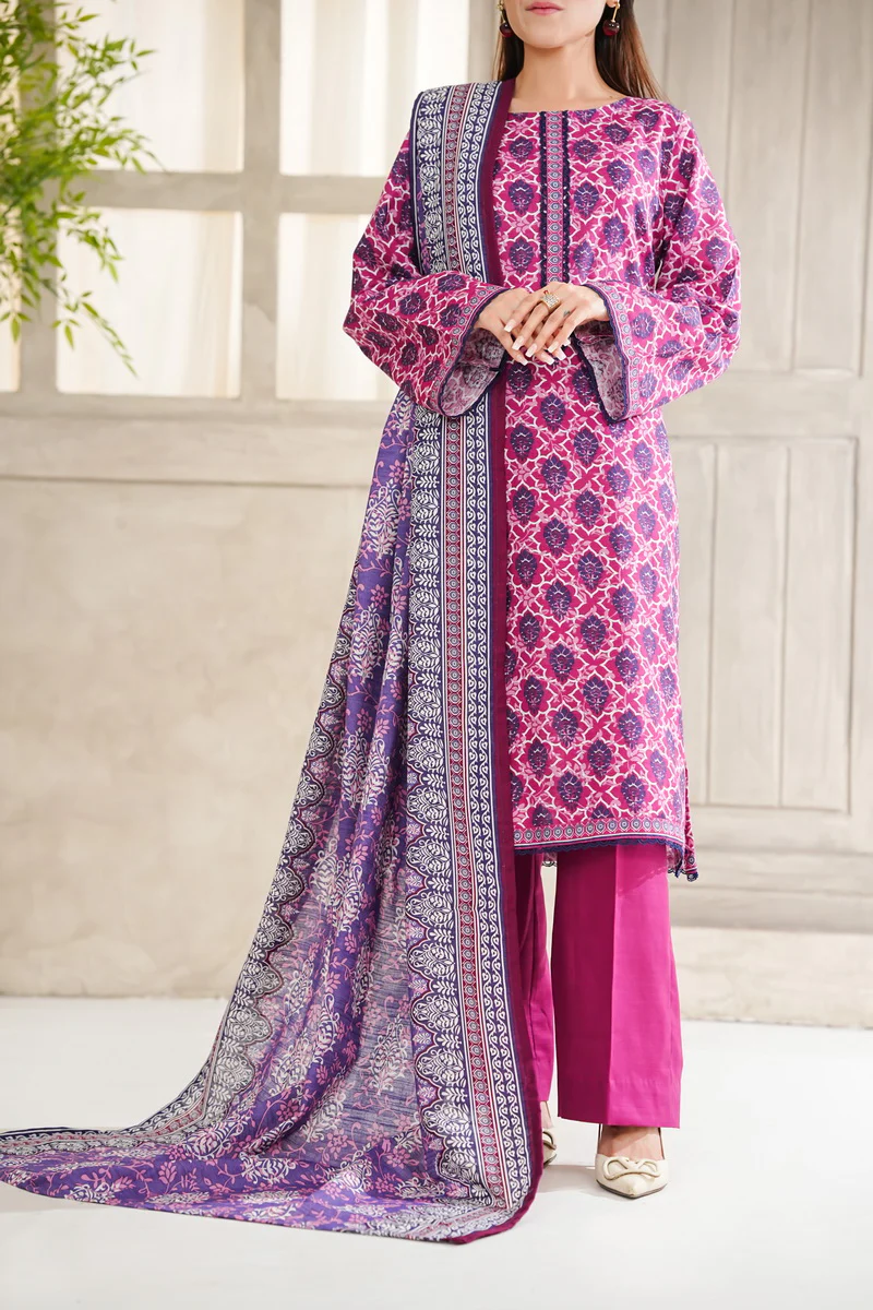 Shahkar Print Khaddar D-5532 - Image 2