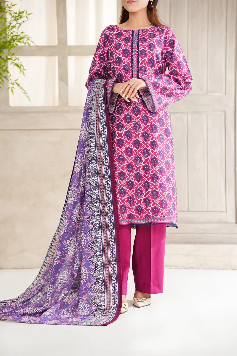 Shahkar Print Khaddar D-5532 - Image 4